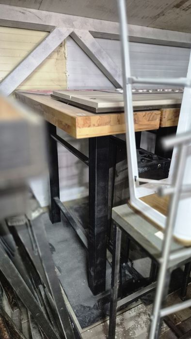 Полка, полки, стенка, Стеллаж, диван, столы, стулья