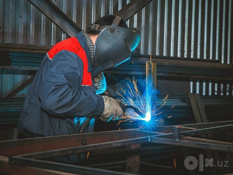 Газасварка и  Сварка ишларини киламиз 10 киши  перечисления и накт