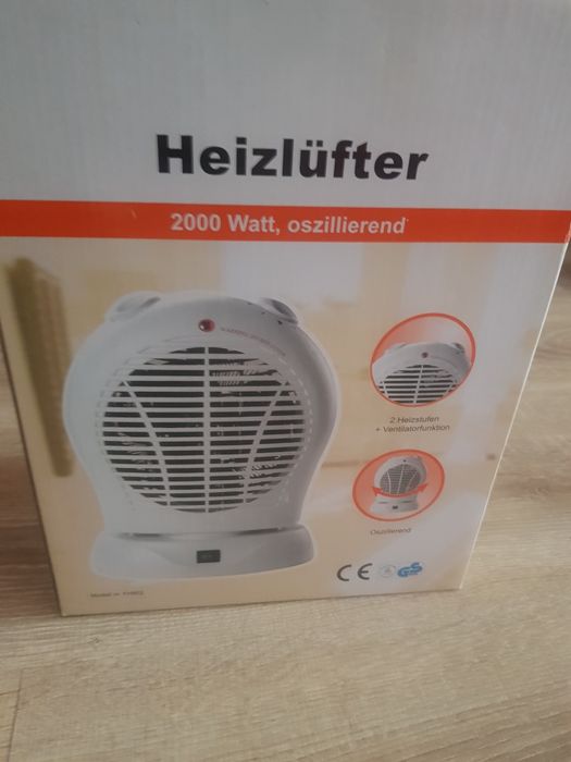 Aeroterma rotativă Heizlufter