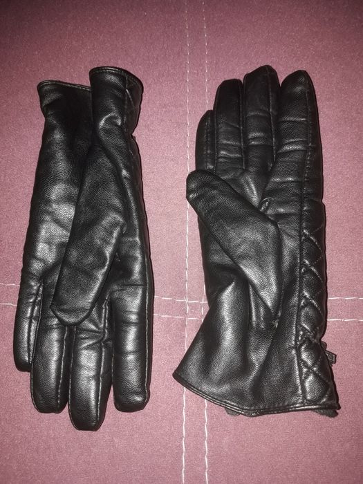 перчатки женские кожанные