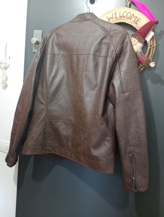 Geacă bărbați piele ecologica