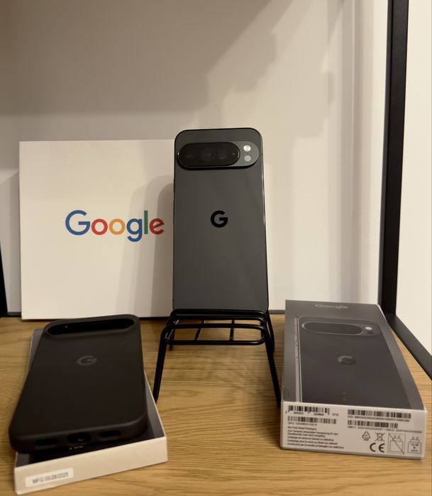 Pixel 10 Pro XL, Black, 256 GB, 18 cicluri de incarcare - Nou