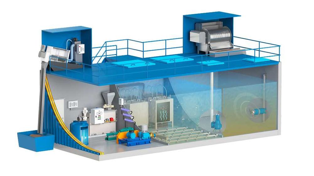 Сув тозалаш иншоотлари Хоз-бытовое очистное сооружение