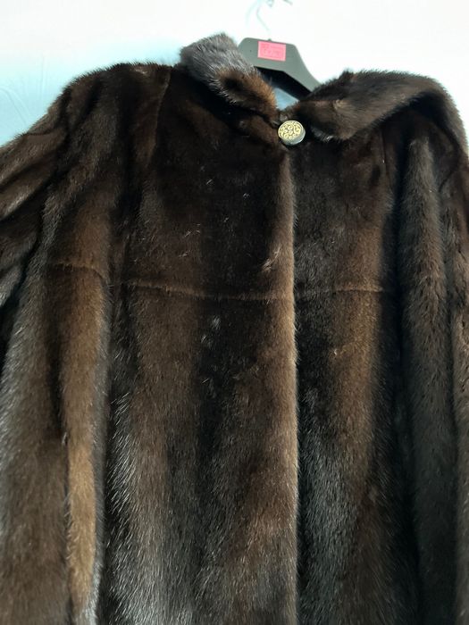 Шуба норкавая,новая
