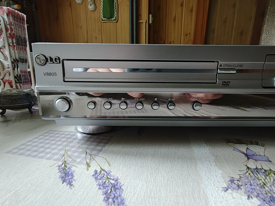 DVD recorder LG, VHS