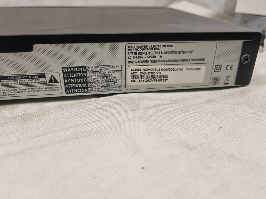 Samsung DVD-d360 dvd player