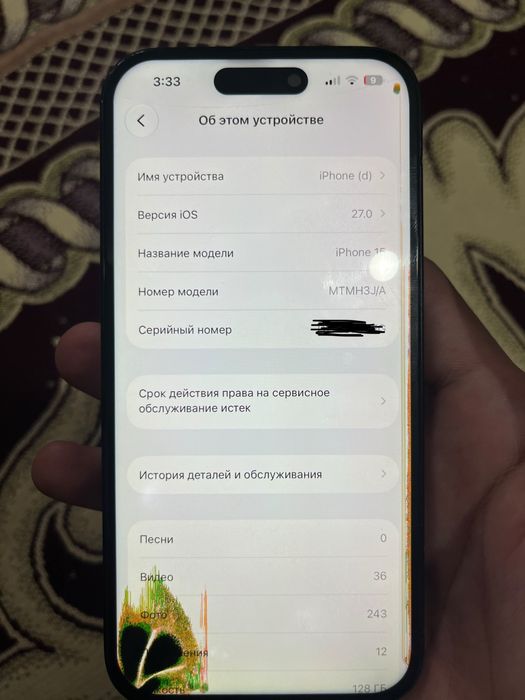 Продам айфон 15 128гб