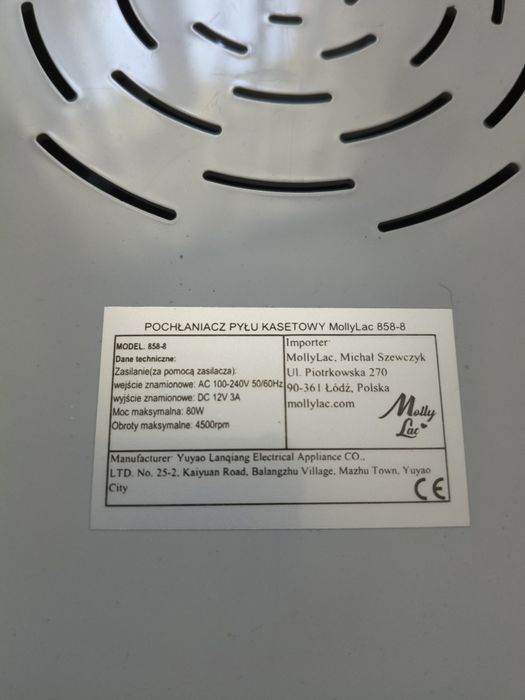 Aspirator unghii Moly Lac 80 W