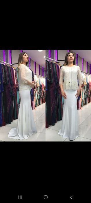 Новую вечерний платья