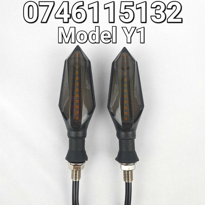 Semnalizare-Semnalizari LED Dinamice-Atv Moto Cross Motocicleta-Y1