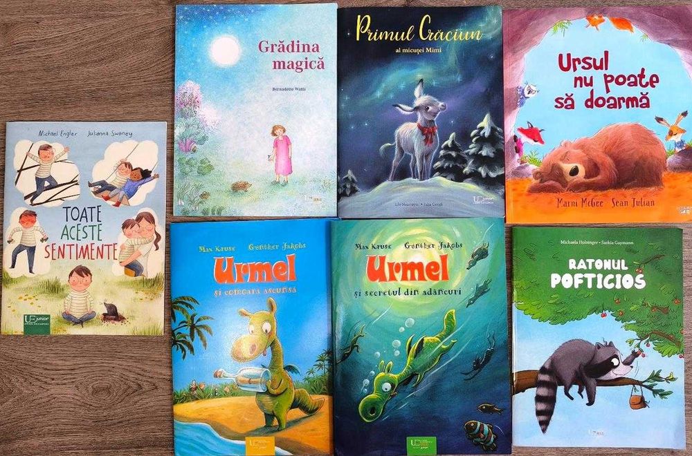 26 cărţi pentru copii (2-6 ani) + rucsac dinozaur cadou