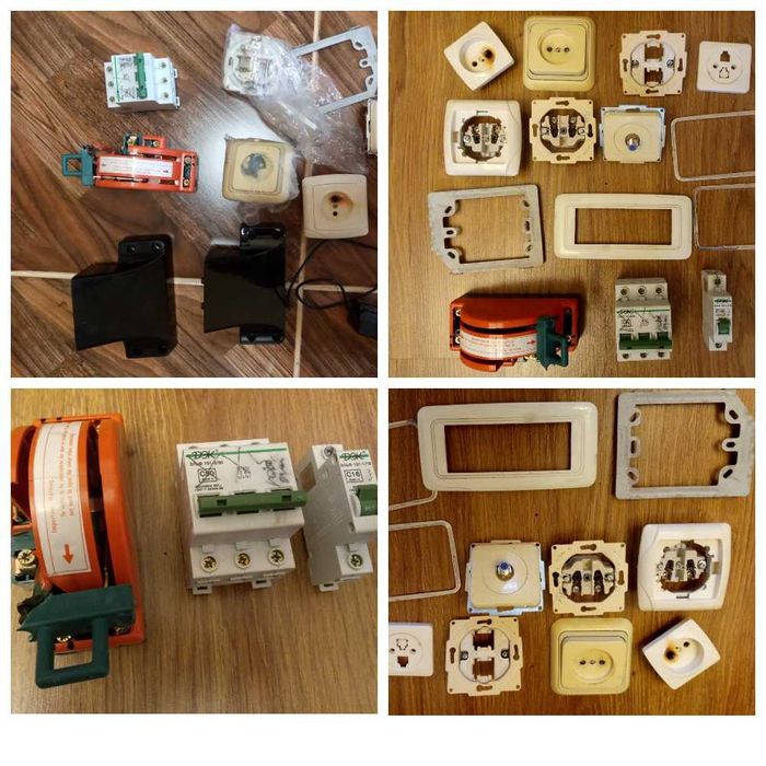 Полурабочий адаптер 12В 3А и электрические запчасти.20тыс за все