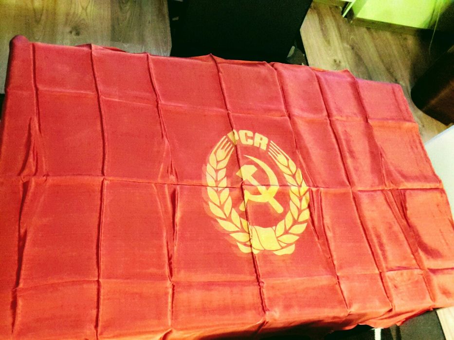 Steag PCR , anii 1960 , matase , perfecta stare , colectie.