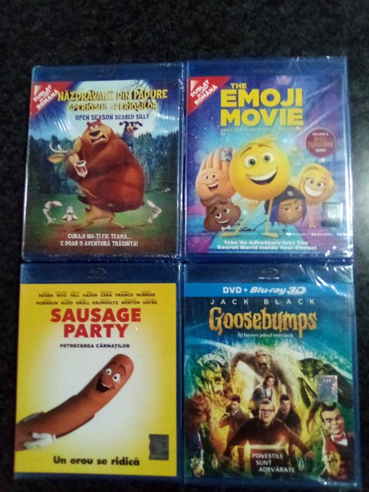 Продавам чисто нови Blu Ray  с български субтитри цена 15 евро