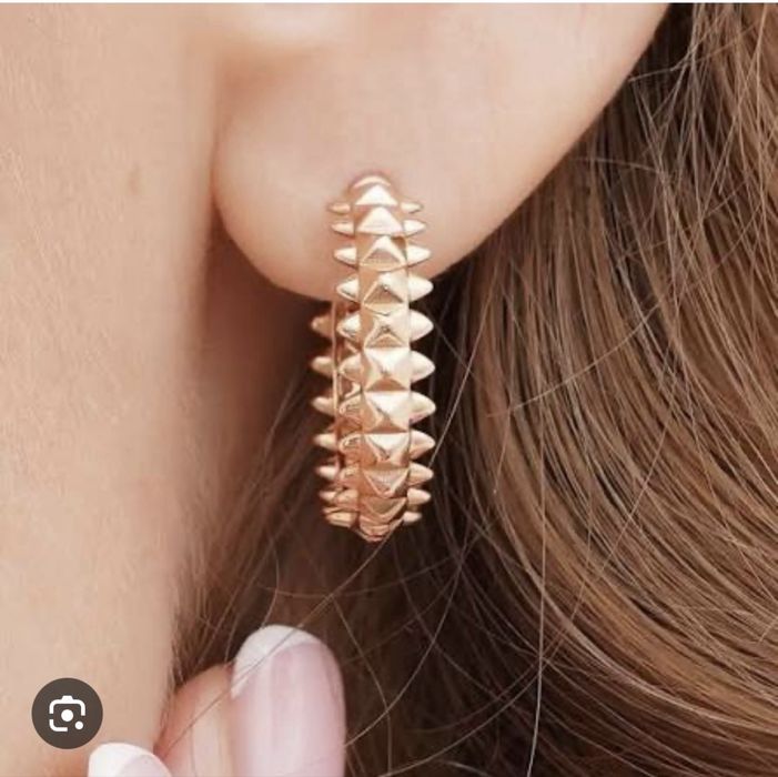 Серьги Конго вес 4,94 гр