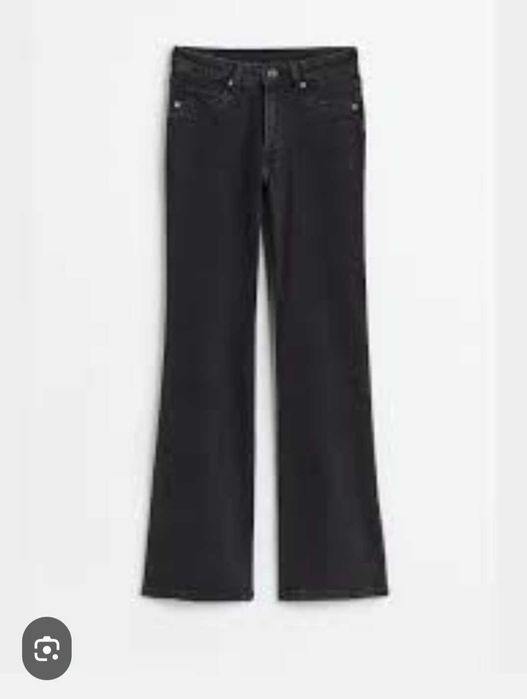 Дънки H&M bootcut low waist (36)