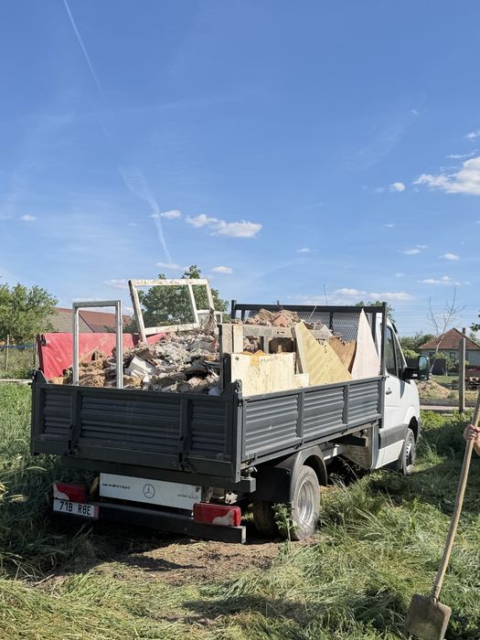 Transport moloz, mobila, lemne si diverse!