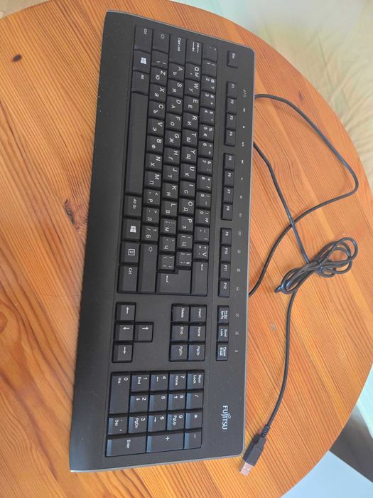 Клавиатура FUJITSU, KB955, USB, black