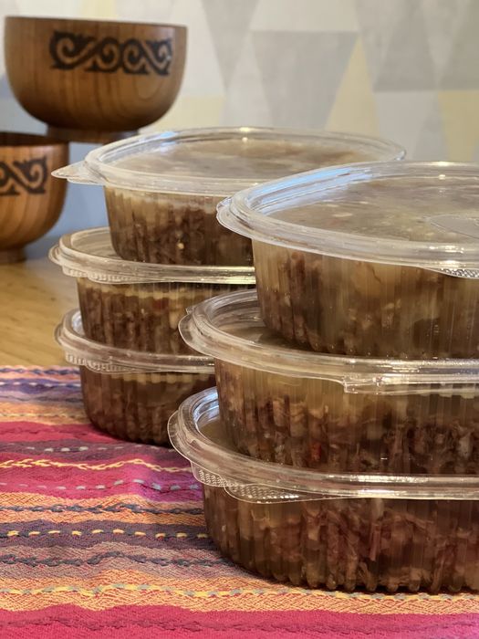 Холодец домашний из конины и коллаген