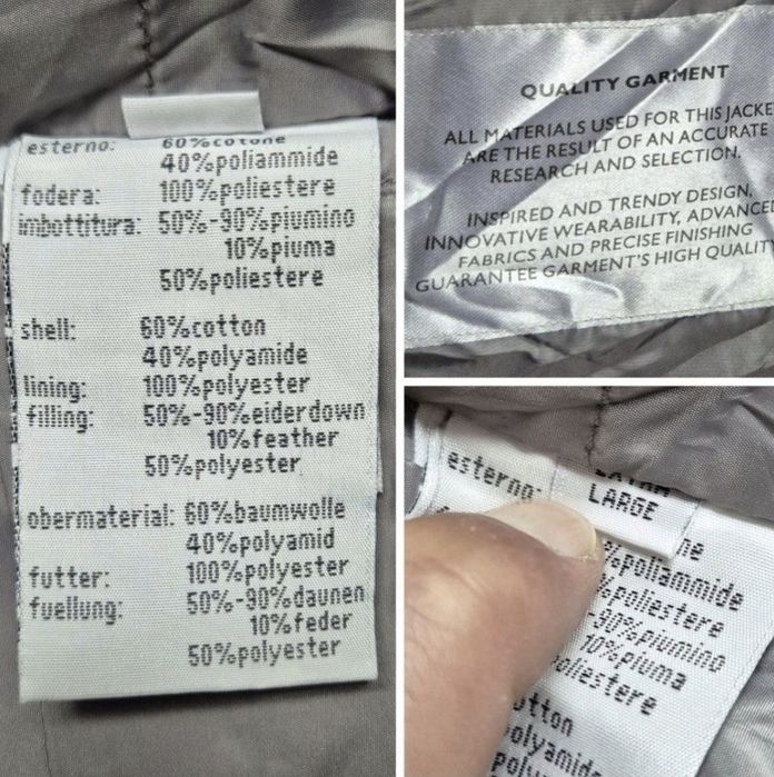 Geacă exclusivista copii, Linea di Confine, puf Eiderdown (F rar) - L