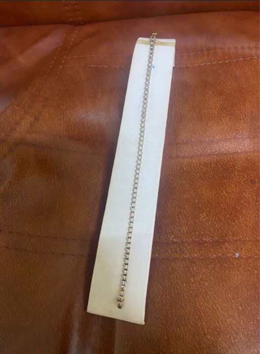 Bratara din aur de 18k 750 tenis