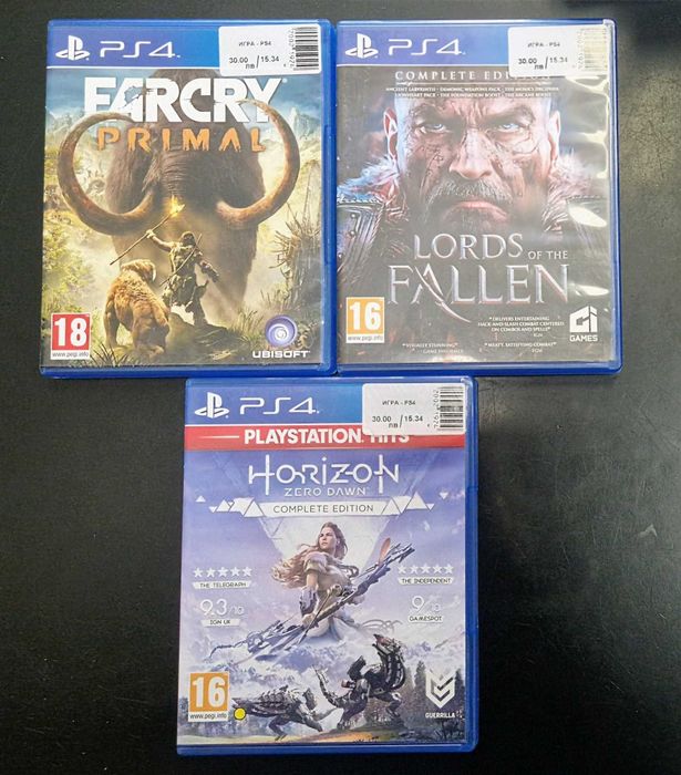 Игри за Sony PlayStation 4 PS4