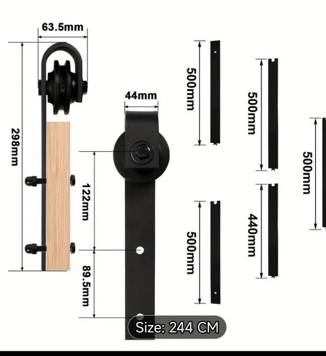 Комплект за плъзгаща врата