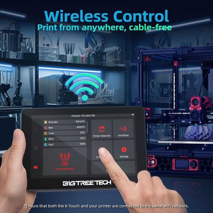 Ecran BIGTREETECH K-Touch pt Creality-K1 MAX/K1C, REDUS de la 400RON