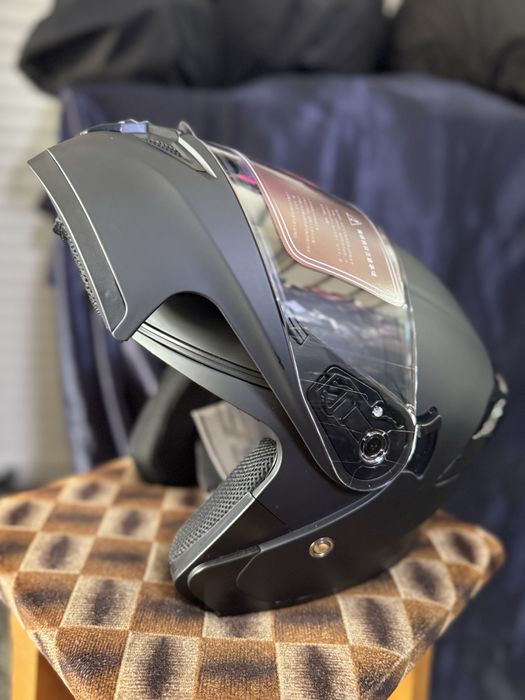 Casca modulara flip-up moto cu viziera S M L XL XXL