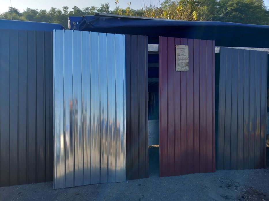 Vând tabla cutată zincata și color diferite grosimi