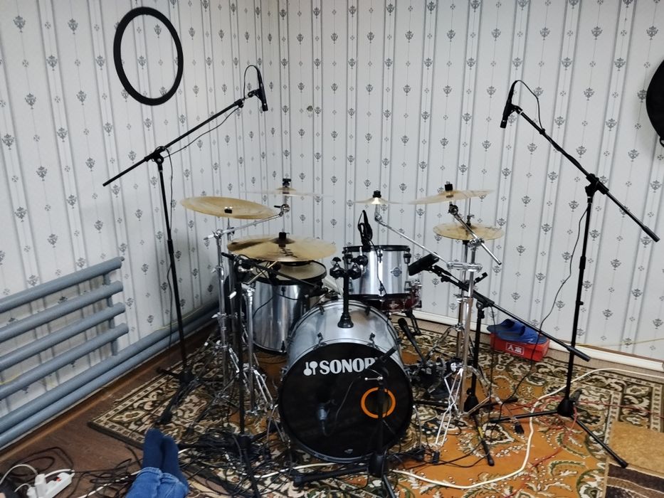 сдам барабаны sonor