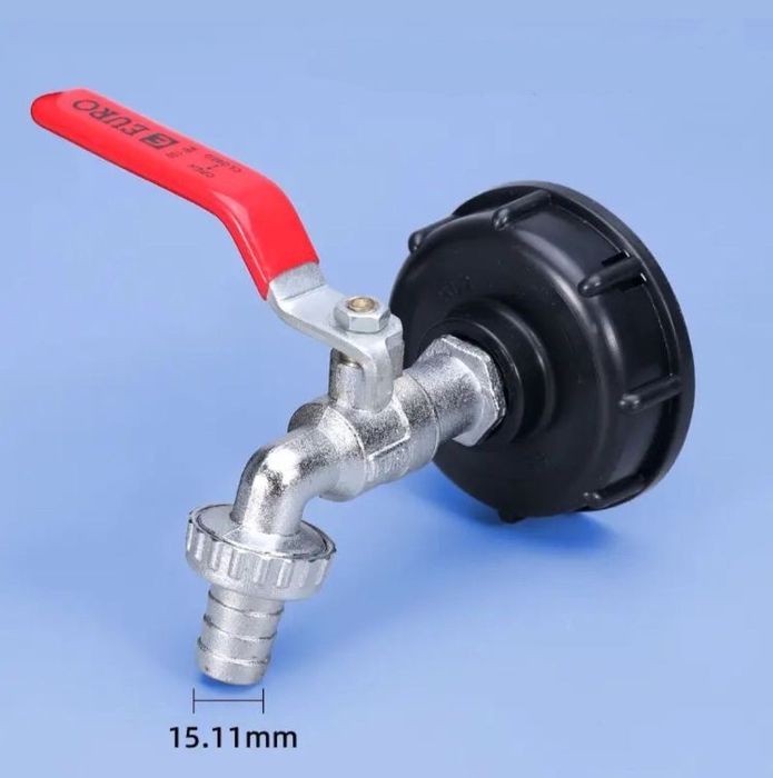 Краник, переходник на еврокуб