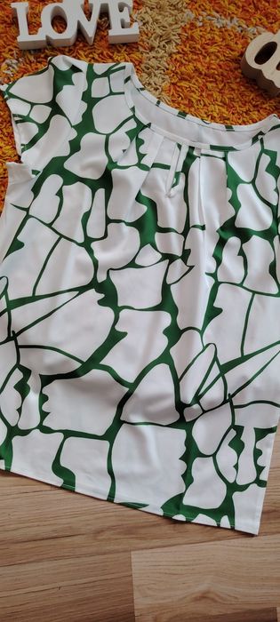 Bluză Nouă  Elegantă cu print Abstact