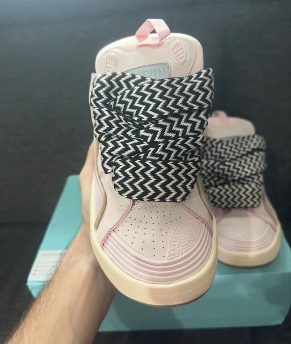 adidasi lanvin curb pink calitate superioara