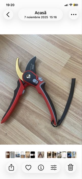 Foarfeca 22 cm pomi-vie