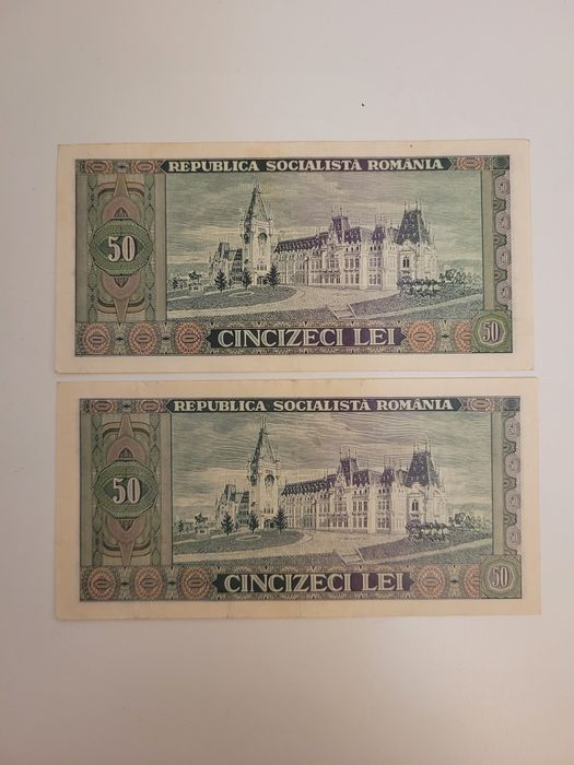 Bancnota cincizeci lei Alexandru Ioan Cuza 1966 (doua)