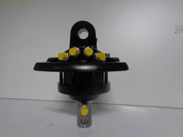 Rotator hidraulic 360° cu ax de 39,5 mm si sarcina utila de 1200 kg