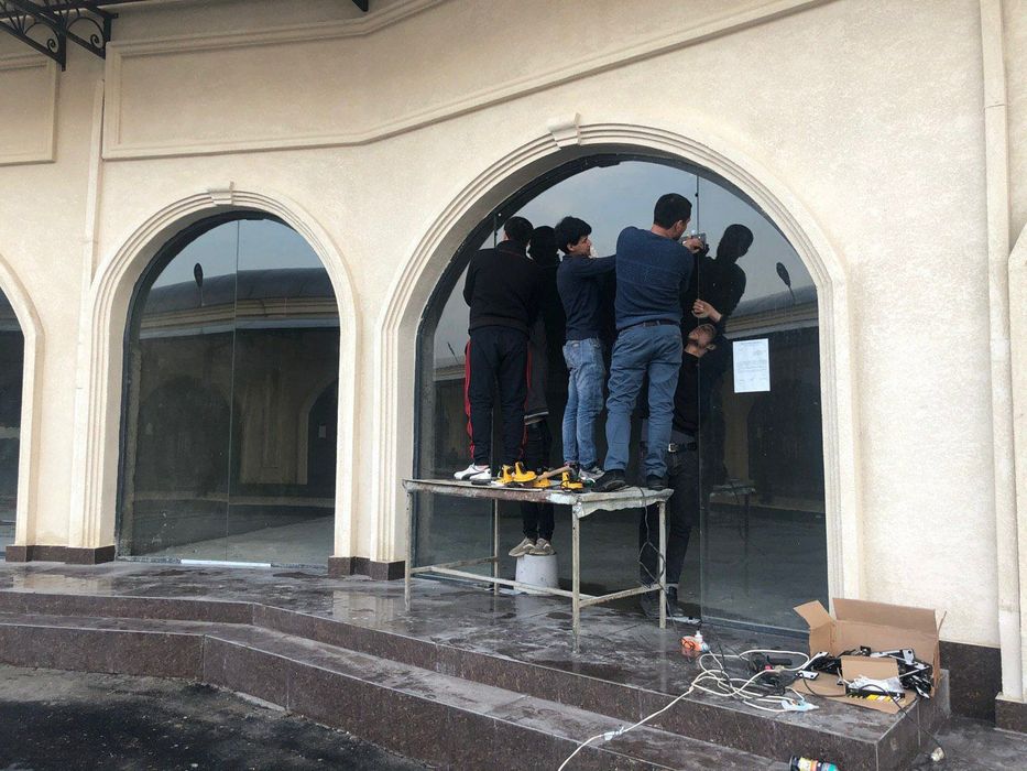 Акфа Экопен Остекление фасадов Перегородки