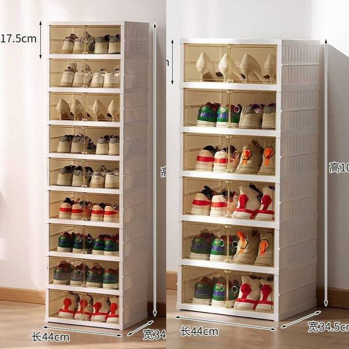 Этажерка для Прихожей Складной органайзер Стеллаж для обуви
