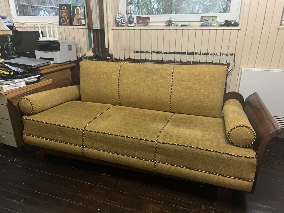 Винтидж диван + два фотьойла