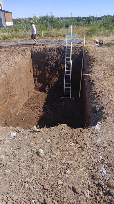 Servicii buldoexcavator Corbeanca - săpături, fundații, nivelari teren