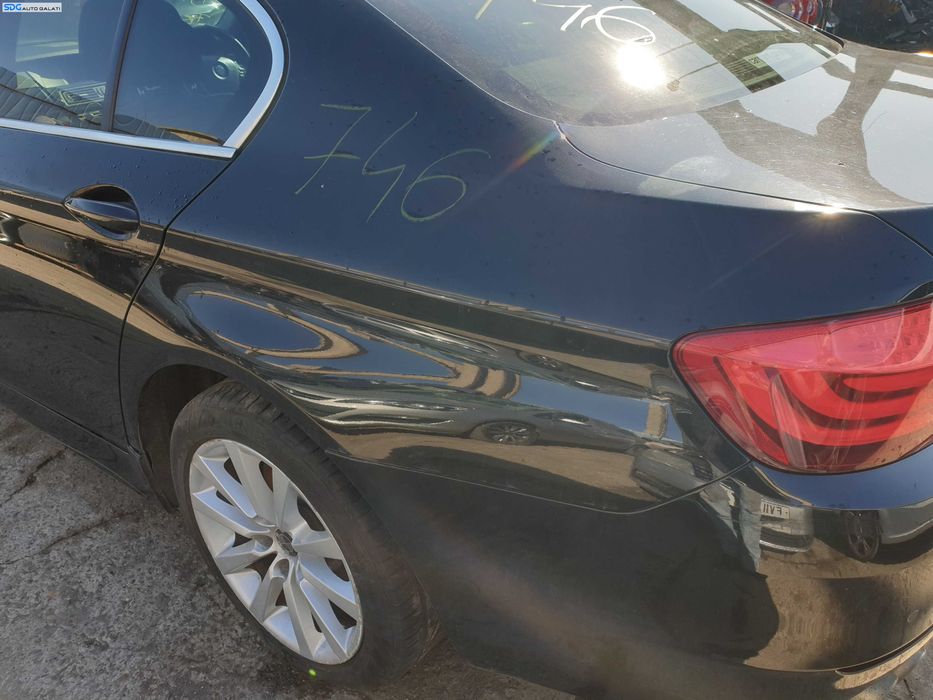 Aripa Caroserie Spate Stanga BMW Seria 5 F10 Sedan Berlina 2009 - 2017 Culoare 475 Black Sapphire Metallic [K3919]