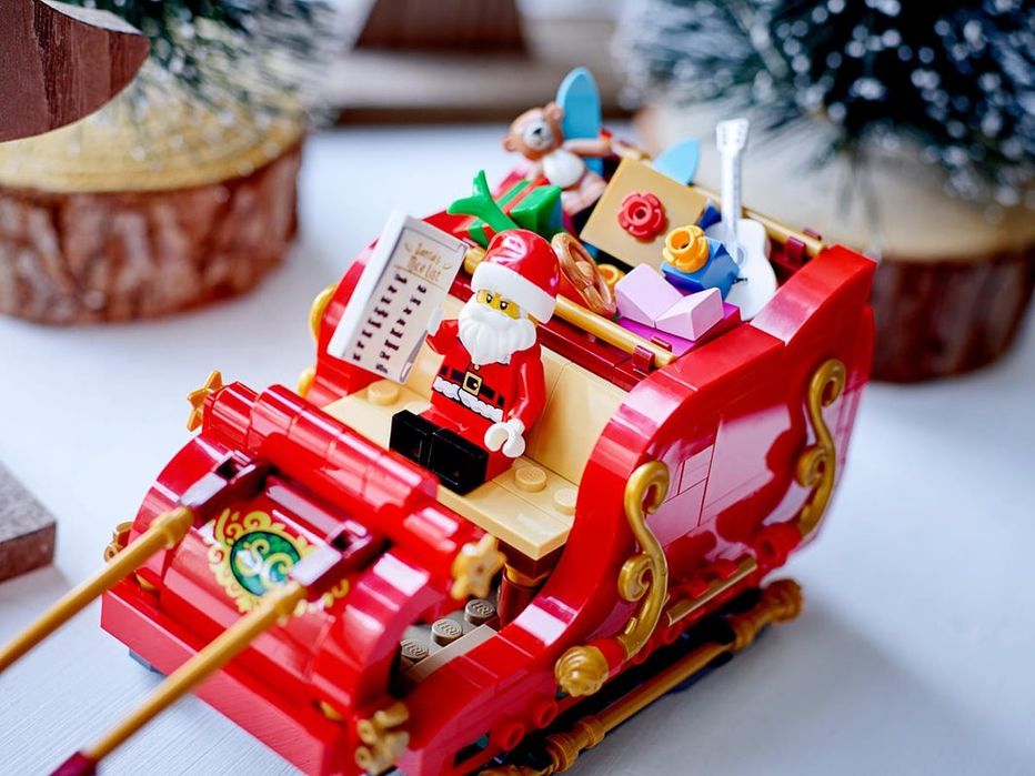 Lego 40499 Шейната на дядо Коледа Santa's Sleigh 40499