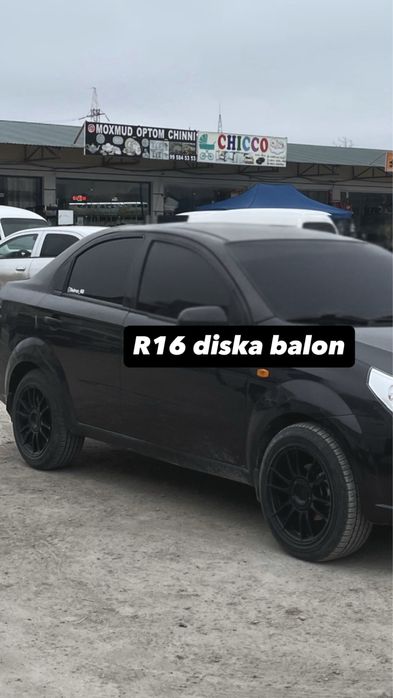 R16 diska balon obmena