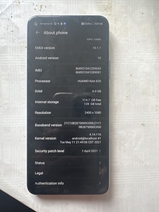 huaw p40 lite 128 g