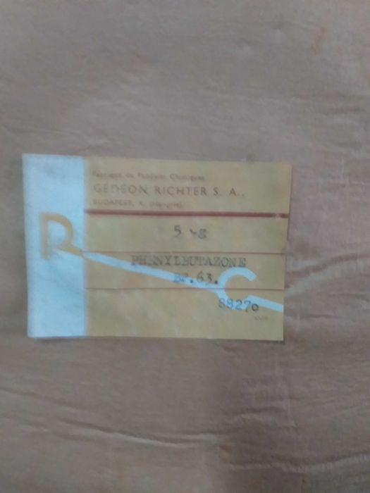 Обезболяващо за коне.