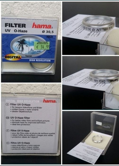 accesorii filtre filtru foto inel nissin uv