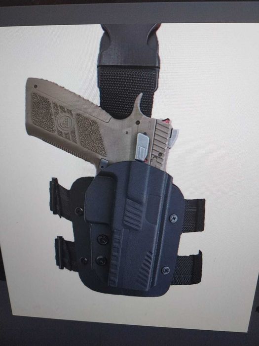 Toc  Pistol GLOCK 17 Gen 5 -KIDEX INJECTAT  cu Prindere pe Picior