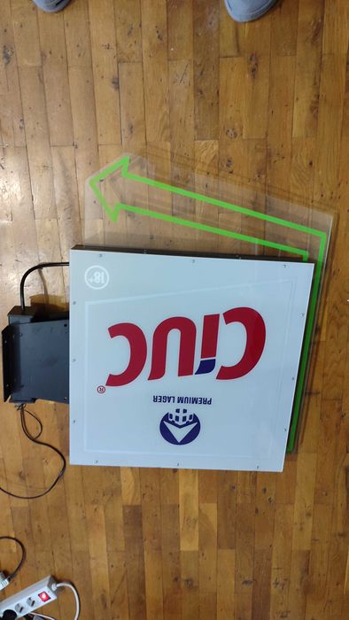 Reclama luminoasă Ciuc