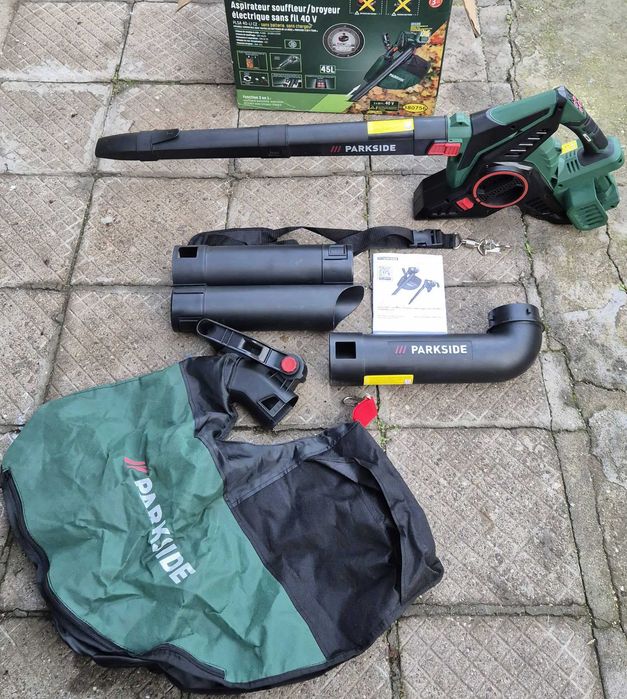Листосъбирач / духалка на батерии Parkside PLSA 40-Li C2